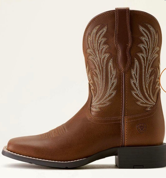 Ariat Women's Round Up Filly Wide Square Toe Western Boot