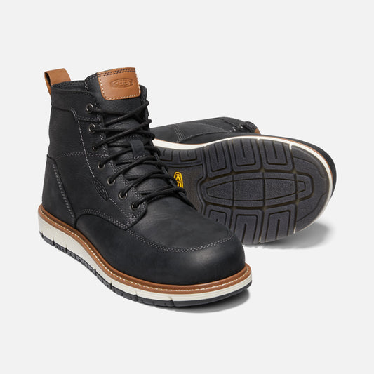 nan Keen Men's San Jose 6 Inch Aluminum Safety Toe Work Boot, nan: 13, nan: D, nan: nan