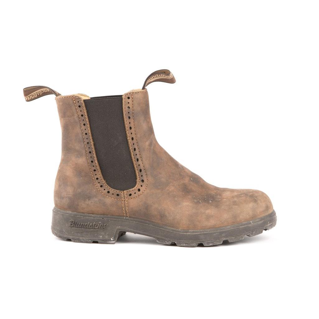 nan Blundstone Women's Rustic Classic Pull On Chelsea Boot Brown, nan: 5, nan: M, nan: nan