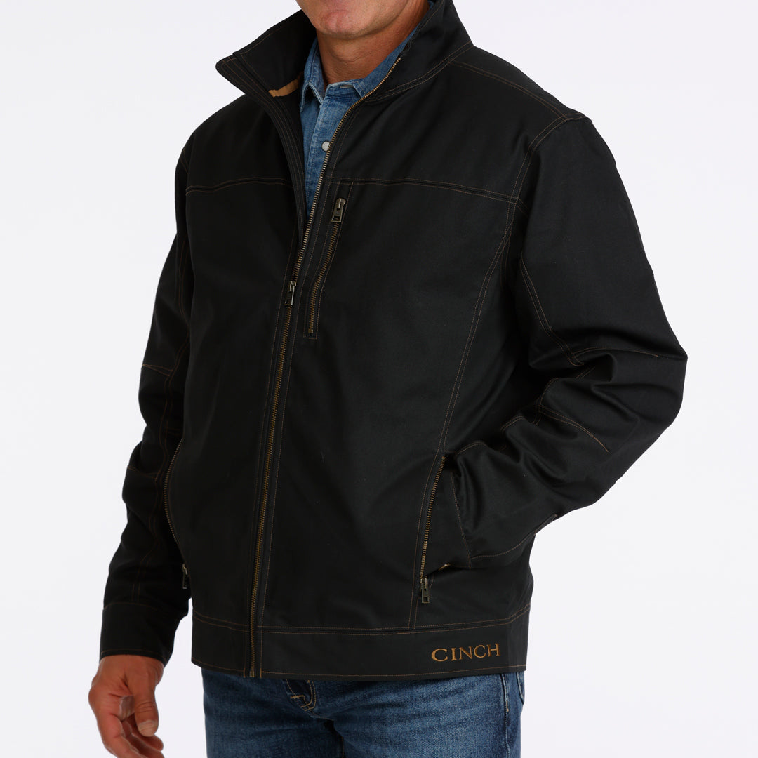 Cinch Men's Concealed Carry Canvas Jacket - Black (MWJ1938001) - view 4