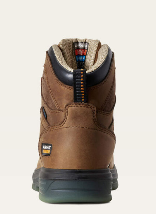 Ariat Men's Turbo 6 Inch Composite Toe PR Work Boot