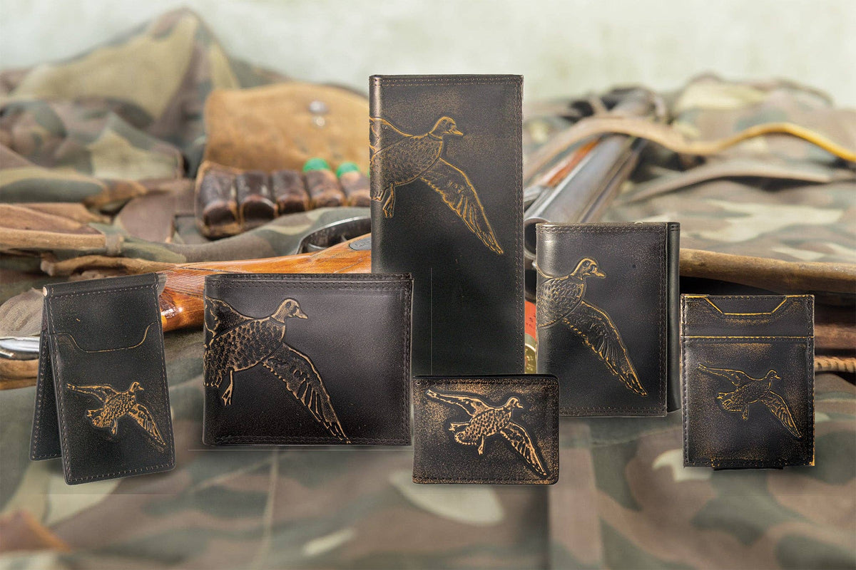 Zep-Pro Mallard Burnished Leather Trifold Wallet