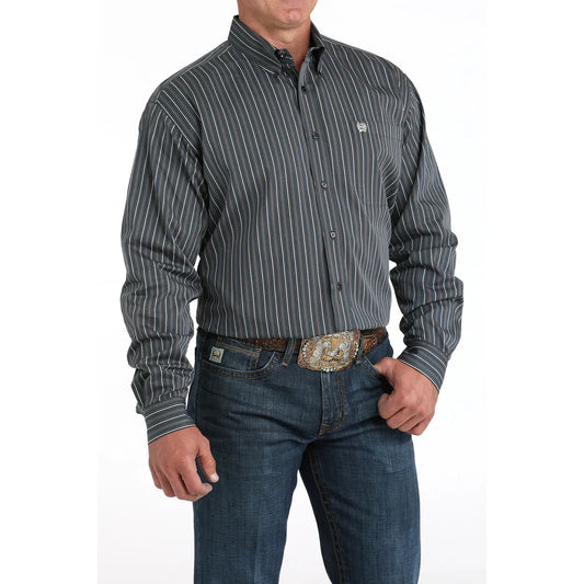 Cinch Men's Long Sleeve Button Down Western Shirt