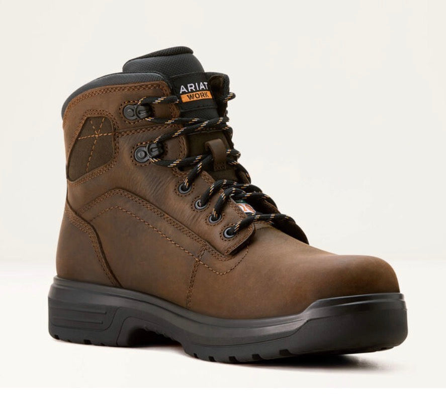 Ariat Mens Turbo CSA 6 Inch Carbon Toe Work Boot