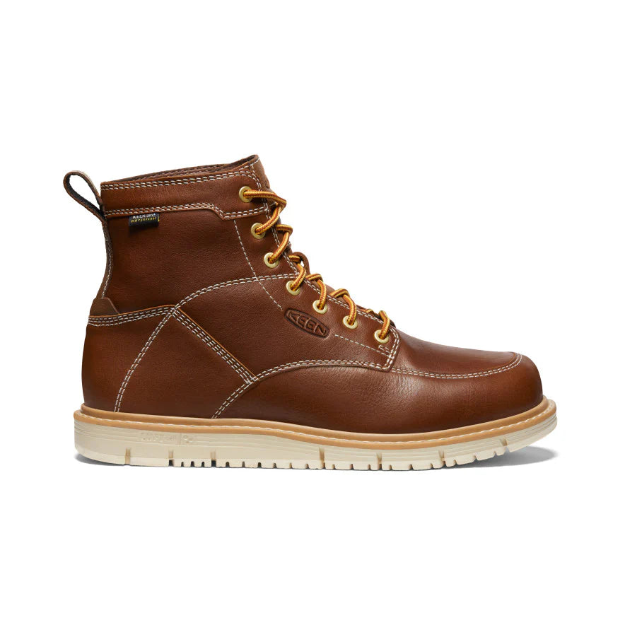 nan Keen Men's San Jose Wedge 6 Inch Soft Toe Work Boot, nan: 7.5, nan: D, nan: nan