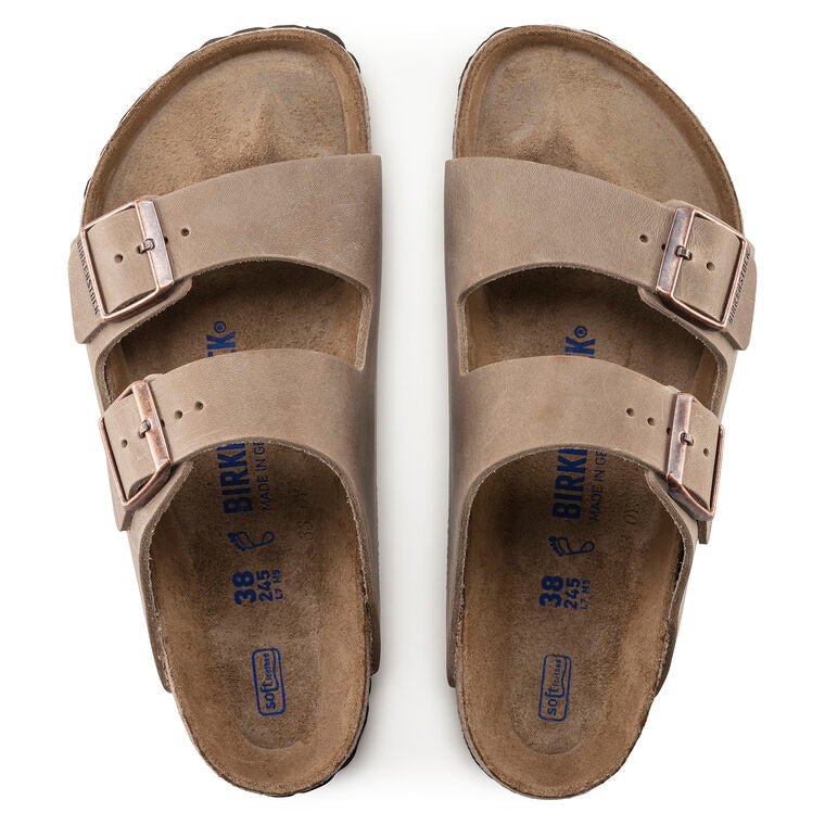nan Birkenstock Arizona Soft Footbed Unisex Sandal Tabacco Leather, nan: 36, nan: R, nan: nan