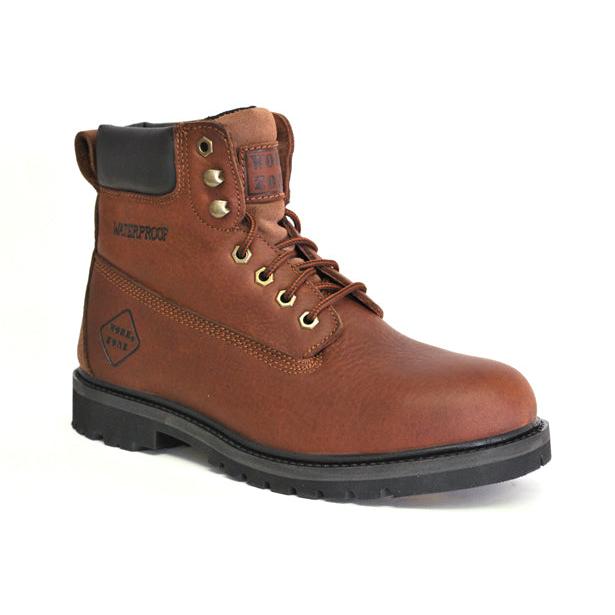 Work Zone Mens 6 Inch Soft Toe Waterproof Work Boot