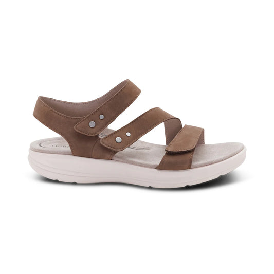 Aetrex Savannah Women’s Adjustable Quarter Strap Sandal