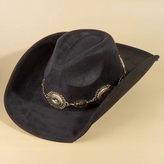 Western Concho Cowboy Hat: GBK