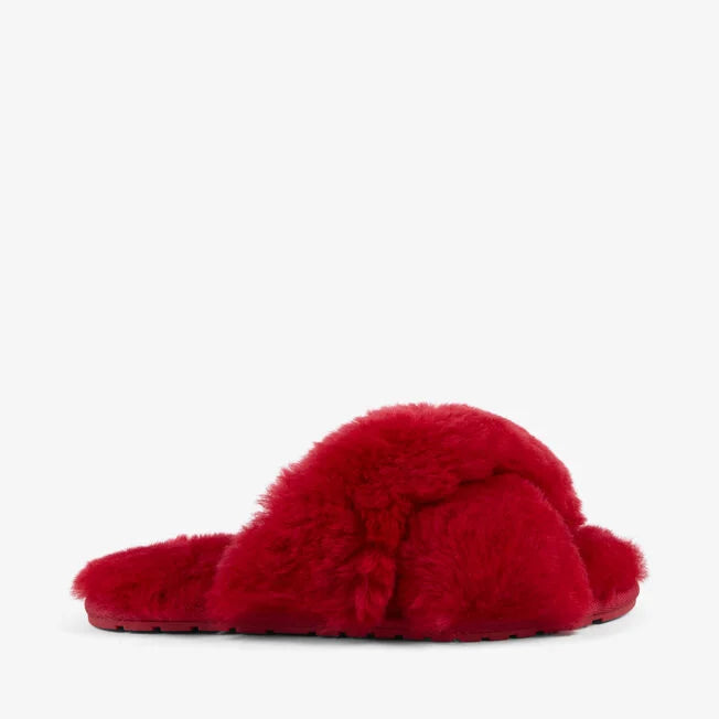 Emu Australia Women's Mayfield Sheepskin Slipper Cherry