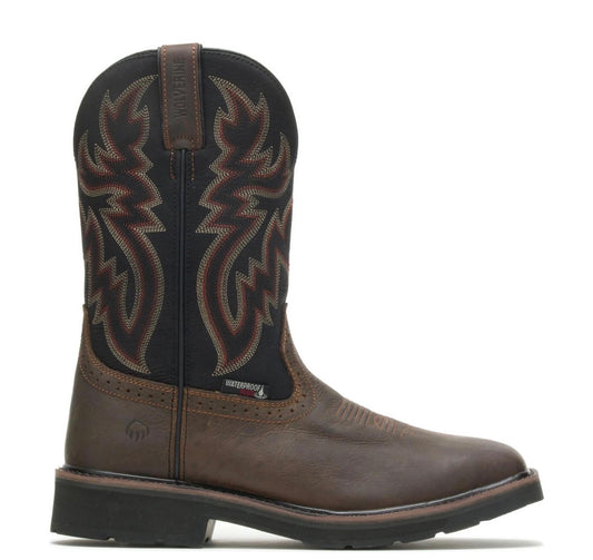 Wolverine Men’s Rancher Pull On Steel Toe Waterproof Work Boot (W10765)