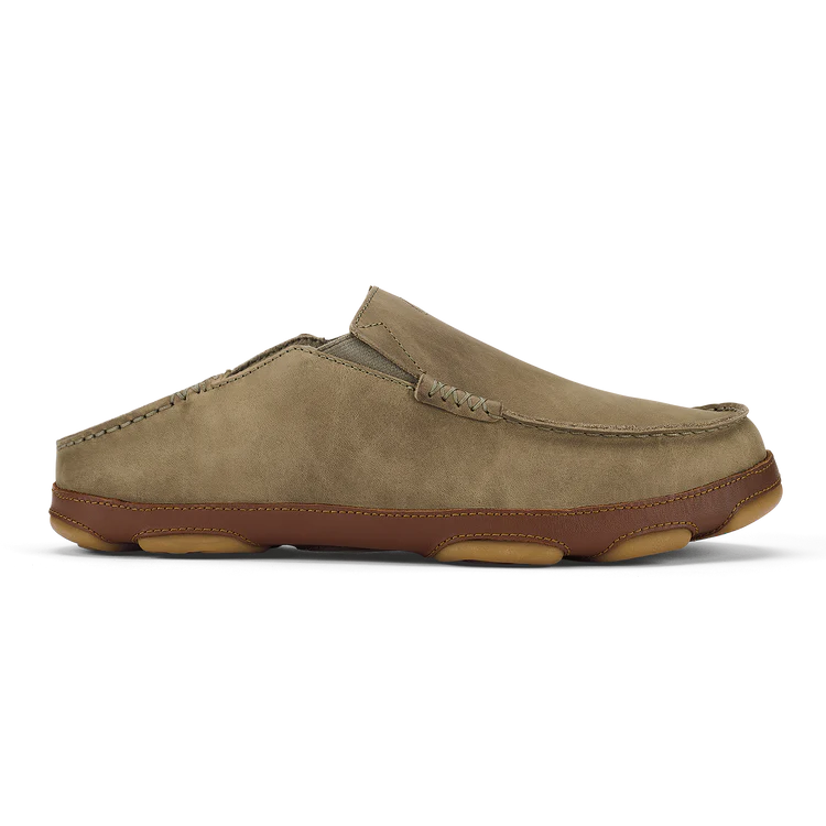 Olukai Men's Moloa Slip on Ray/toffee