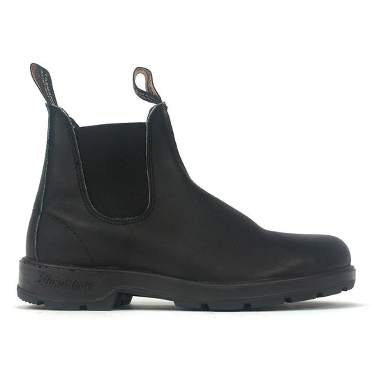 nan Blundstone Men's Classic Pull On Chelsea Boot Black Oiled Leather, nan: 3.5, nan: M, nan: nan