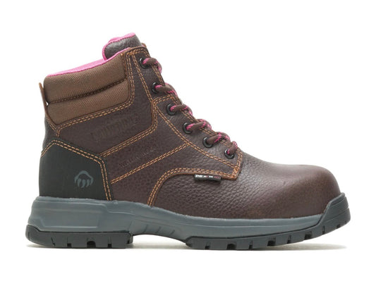 WOLVERINE WOMEN'S PIPER 6" COMPOSITE TOE SLIP RESISTANT WORK BOOT (W10180)