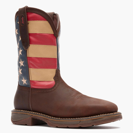 Durango Men's Rebel Flag Square Toe Boot