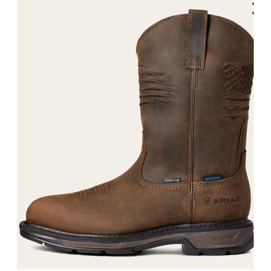 Ariat Mens Workhog XT Patriot H2O CT