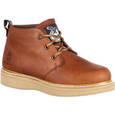 Georgia Menâ 4 Inch Soft Toe Chukka Boot