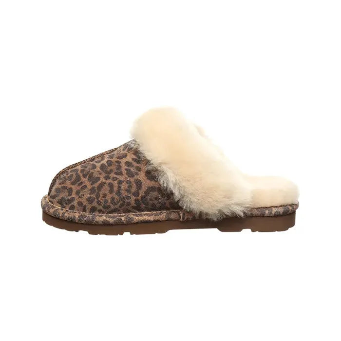 Bearpaw Women's Loki Slide Slipper Exotic Leopard Print