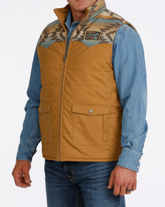 Cinch Men's Reversible Quilted Vest - Multi (MWV1956001) - view 2