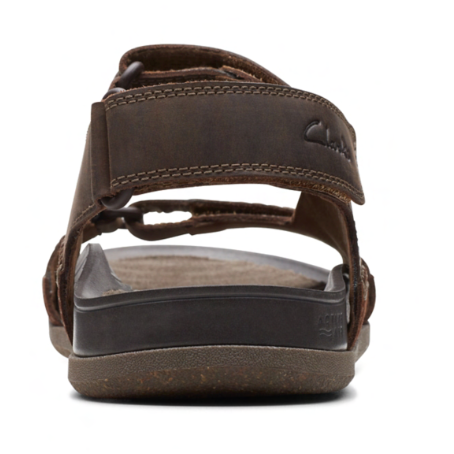 Clarks Mens Nature 5 Adjustable Trail Sandal Beeswax