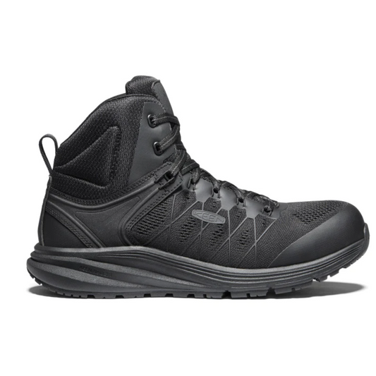 nan Keen Men's Vista Energy Mid Carbon Fiber Safety Toe Work Boot, nan: 7.5, nan: D, nan: nan
