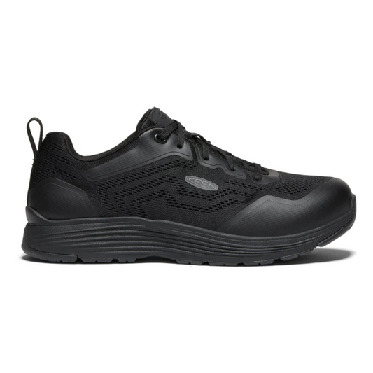 nan Keen Utility Men's Sparta II Safety Toe Work Shoe Black, nan: 7.5, nan: D, nan: nan