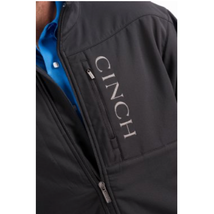 nan Cinch Men's Black Bonded Concealed Carry Jacket, nan: X-LARGE, nan: nan, nan: nan