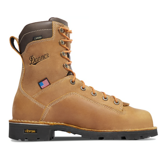 nan Danner Men's Quarry 8" Work Boot, nan: 7, nan: EE, nan: nan
