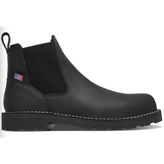 nan Danner Men's Bullrun Chelsea Pull on 6 Inch Soft Toe Work Boot, nan: 7, nan: EE, nan: nan