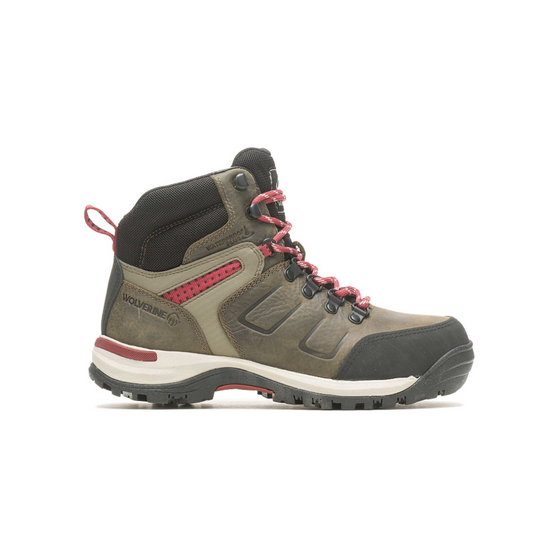 nan Wolverine Women's Chisel 2 Safety Toe Work Boot, nan: 6.5, nan: M, nan: nan