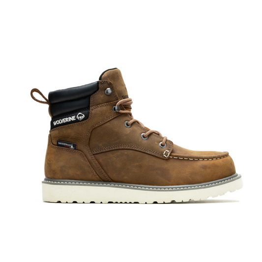 nan Wolverine Men's Trade Wedge Steel Toe Waterproof Lace up Work Boot, nan: 7.5, nan: M, nan: nan