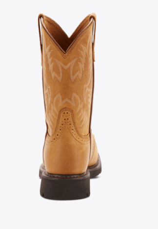 Ariat Men's Sierra Saddle Roper Toe Soft Toe Pull On Work Boot