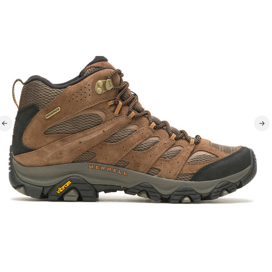 Merrell Men's Moab 3 Mid Top Waterproof Hiking Boot
