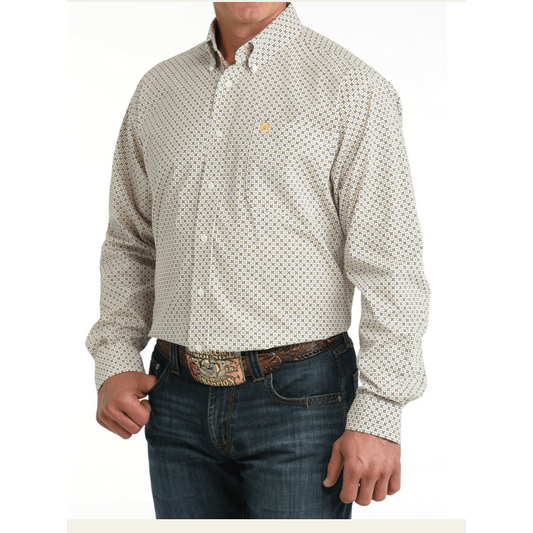 Cinch Men's Long Sleeve Button Down Top