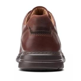 Clarks Men's Unbrawley Pace Casual Dress Shoe Mahogany Leather