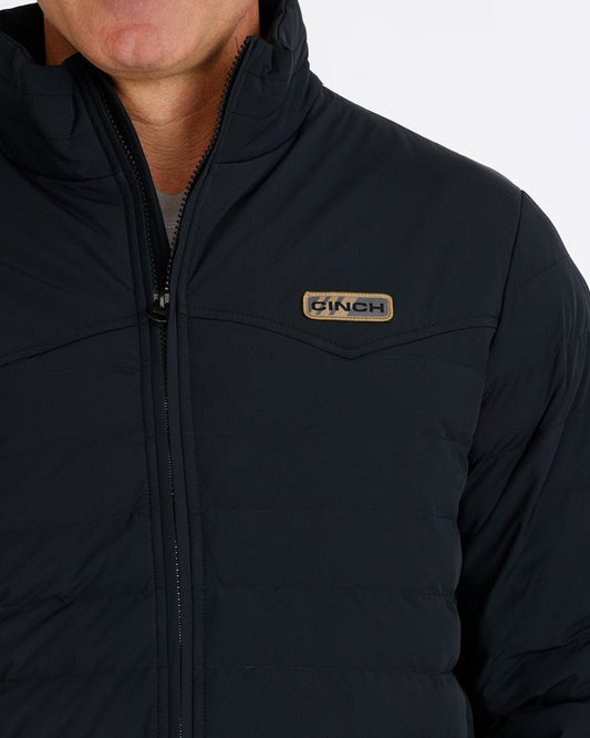 Cinch Men's Quilted Jacket - Black (MWJ1954001) - view 2