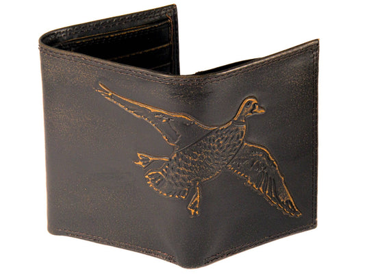 Zep-Pro Mallard Burnished Leather Trifold Wallet
