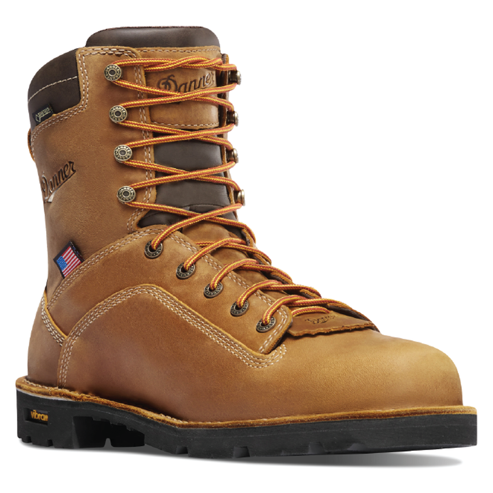 Danner Quarry Men 8 Inch Usa Made Alloy Safety Toe Work – 805Boots.com