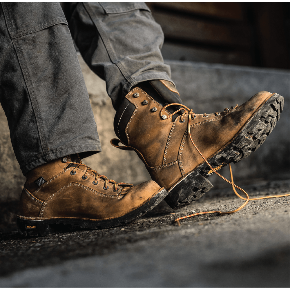 nan Danner Quarry Men 8 Inch Usa Made Alloy Safety Toe Work Boot T, nan: 8, nan: EE, nan: nan