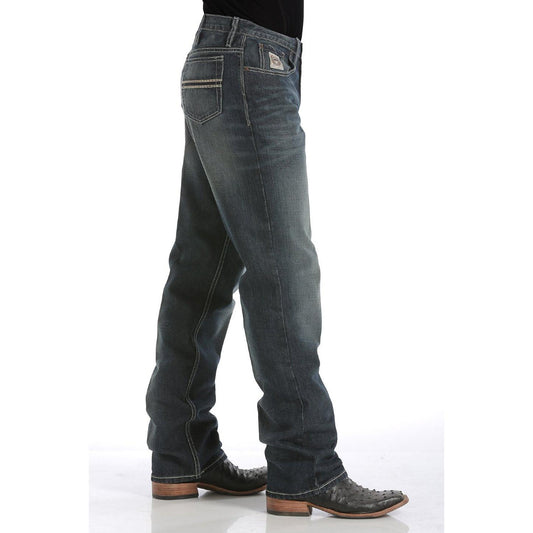 nan Cinch Men's White Label Relaxed Fit Jeans - Dark Stonewash, nan: 30, nan: 32, nan: nan