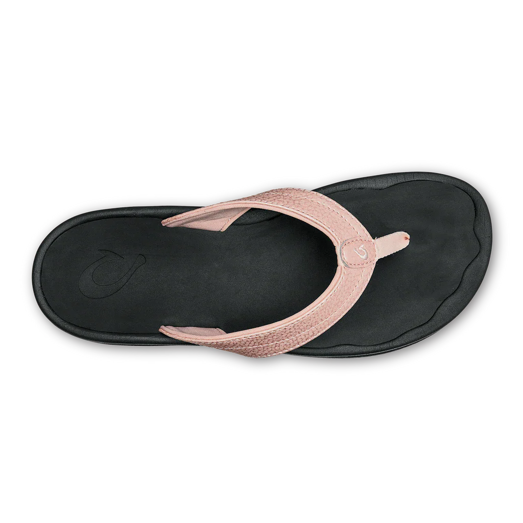 nan Olukai Women's Ohana Waterproof Sandal Petal Pink/Black, nan: 7, nan: M, nan: nan