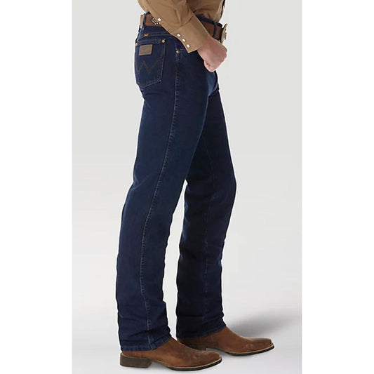 nan Wrangler Mens Cowboy Cut Slim Fit Jeans Dark Stone, nan: 30, nan: 32, nan: nan