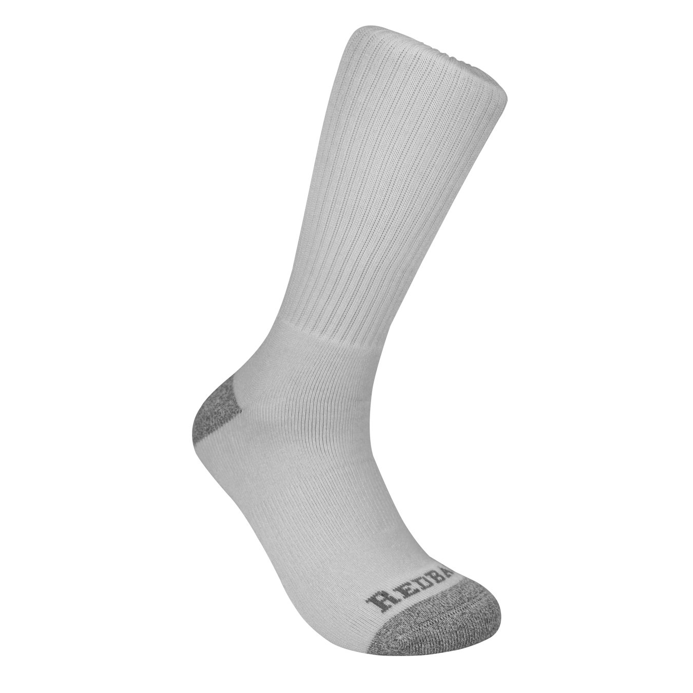 nan Redback Men's Everyday Bamboo Crew Sock, nan: Light Grey, nan: nan, nan: nan