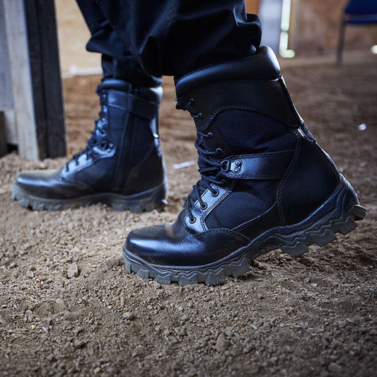 nan Rocky Men's Alpha Force Zipper Composite Toe Public Service Boot, nan: 7, nan: W, nan: nan