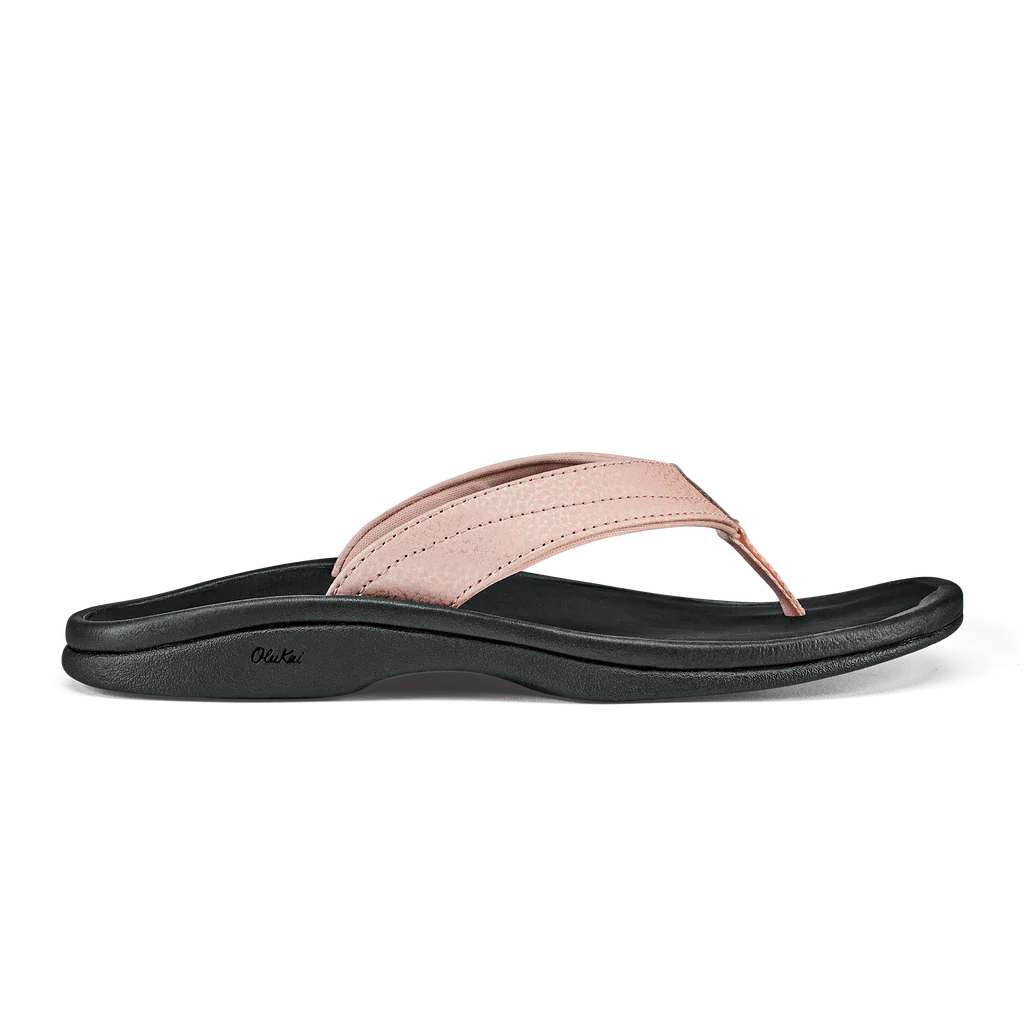 Olukai Olukai Women's Ohana Waterproof Sandal Petal Pink/Black, Size: 6, Width: M, nan: nan