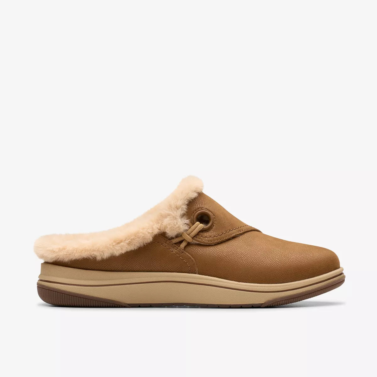 Clarks Women's Breeze Myth Fur Lined Slip on the Shoe