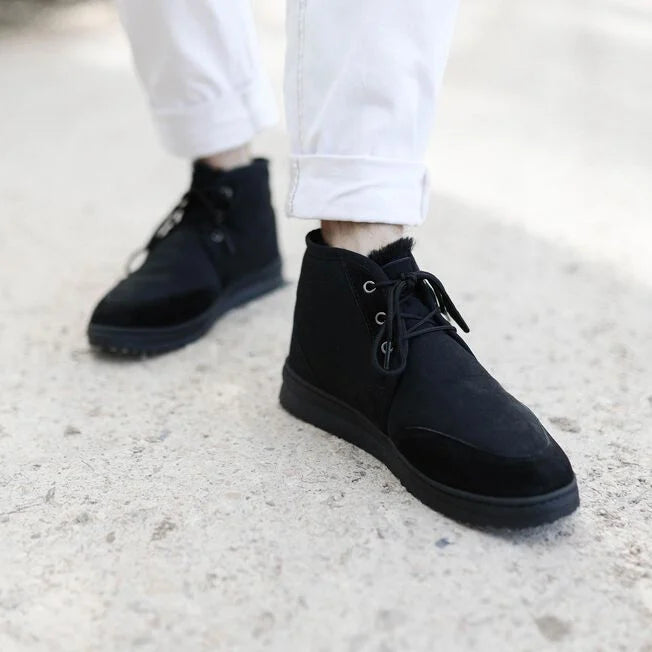 Emu Australia Men’s Cooper Lace Up Sheepskin Casual Shoe/Boot