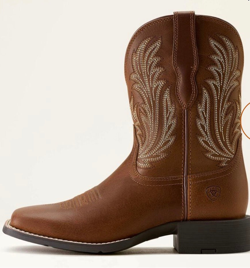 Ariat Women's Round Up Filly Wide Square Toe Western Boot