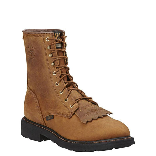 Ariat Ariat Men's Cascade 8 Inch Lace up Soft Toe Work Boot, Size: 7, Width: D, nan: nan
