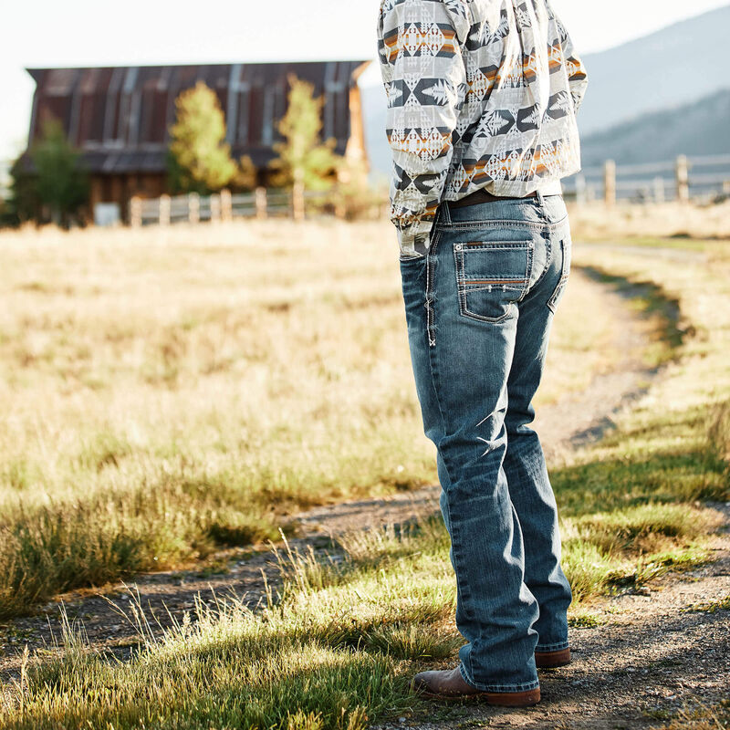 nan Ariat Men's M4 Low Rise Coltrane Boot Cut Jean, nan: 28", nan: 36", nan: nan